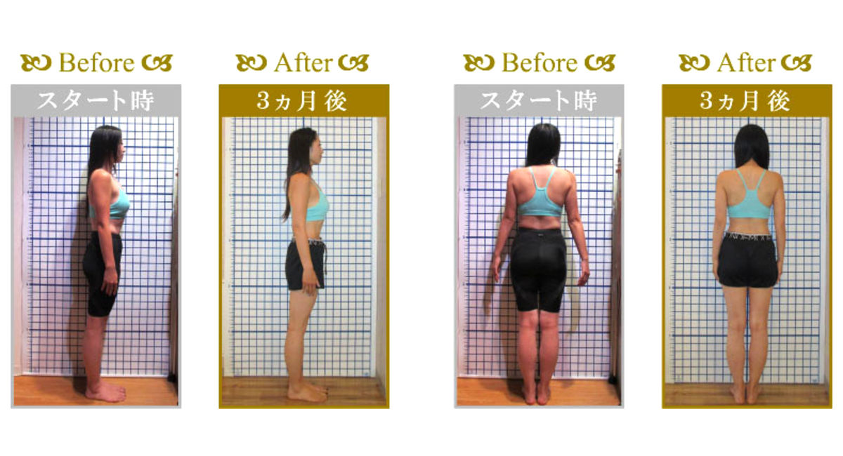 自由が丘のパーソナルトレーニングジムHEARTBODY成果事例