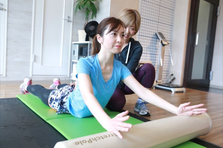 自由が丘で美姿勢美脚トレーニング